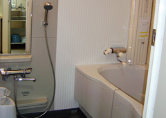 新社屋・従業員用バスルーム